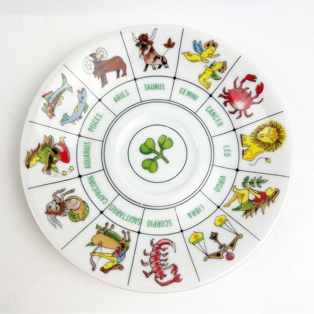 Vintage Zodiac Saucer
